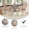 Flash Furniture Lourdes Thonet French Bistro Stacking Chair, Natural/White PE Rattan and Bamboo Print Alum Frm, 2PK 2-SDA-AD642002S-NATWH-LTNAT-GG - alternate 7